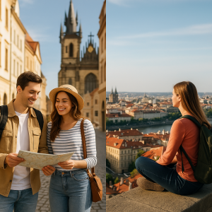 Illustration of Weekend City Breaks vs Long Stay City Travel: Cultural City Guide